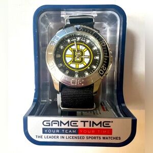 Game Time Boston Bruins Wristwatch NHL - NEW - Hockey Professional